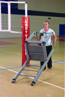 Bison Volleyball Adjustable Officials Platform with Padding - 3