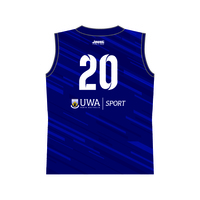 UWA Mens Indoor Top - Navy - 2