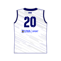 UWA Mens Indoor Top - White - 2