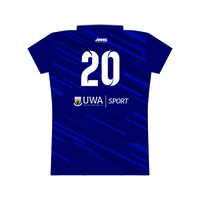 UWA Womens Indoor Top - Navy - 2