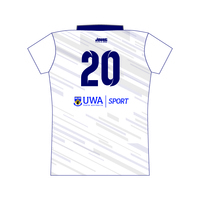 UWA Womens Indoor Top - White - 2