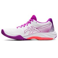 Asics Netburner Ballistic FF 3 White/Flash Coral - 2