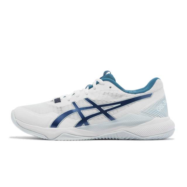 Asics GEL-Tactic White / Indigo Blue - 2