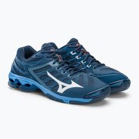 Mizuno Wave Voltage - Dark Denim / White / Blue Jasper - 3